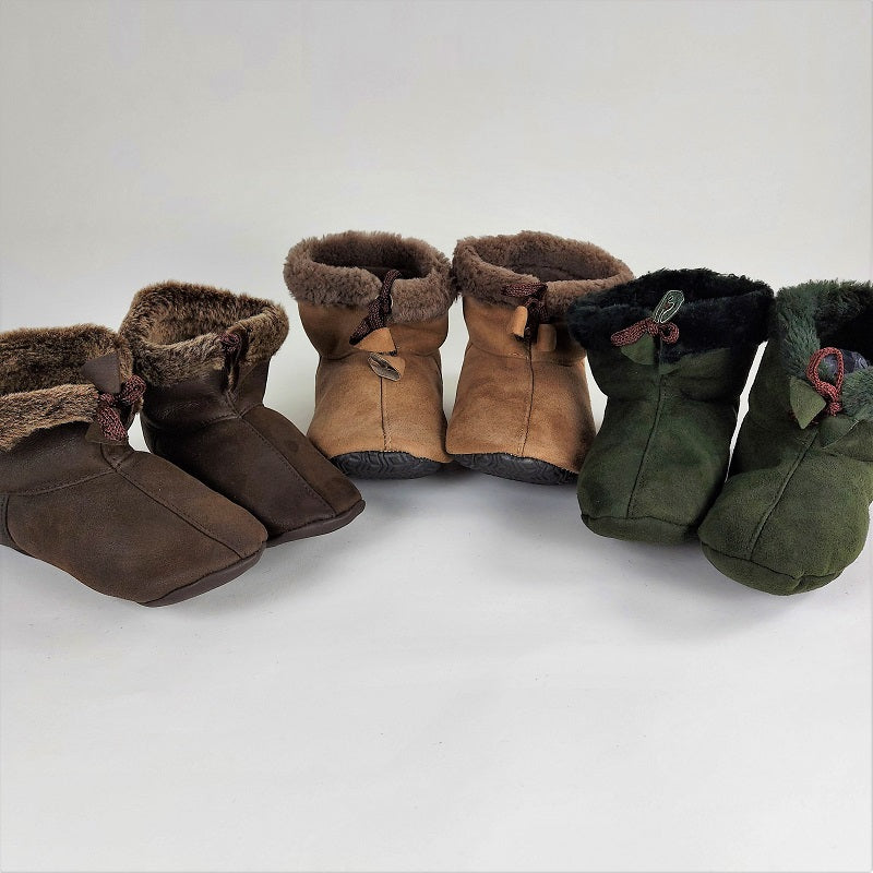 Handmade suede & hide house shoes - soft & warm house slippers â Woshoush Galerie & Trading