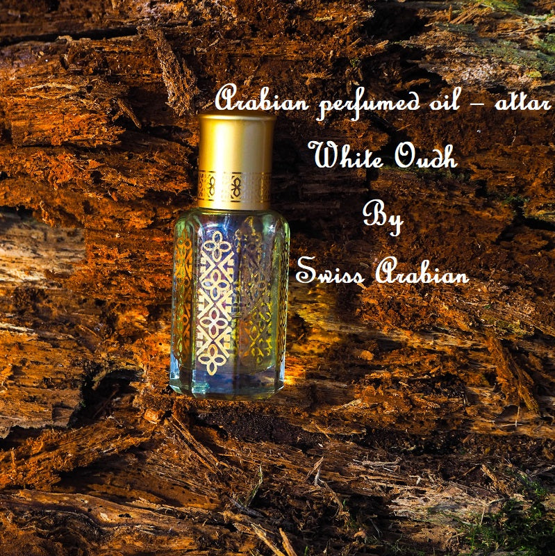 White Oudh Oud Abyat by al Haramain, Arabian perfumed oil