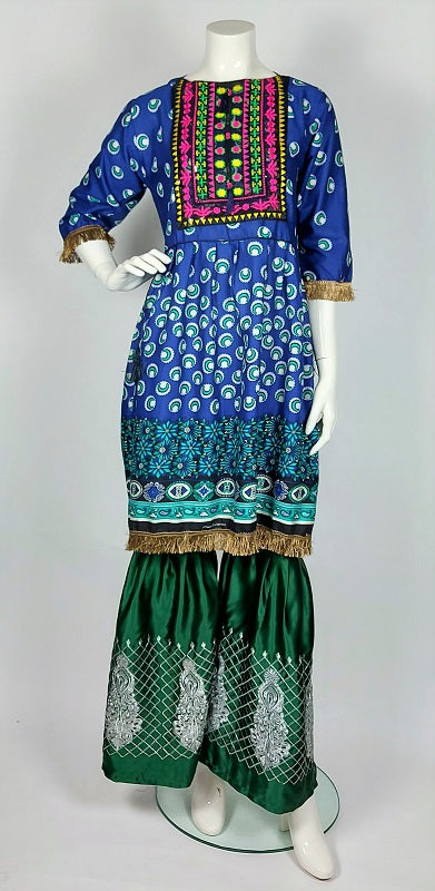 One of a kind Sindhi fashion ensemble set #7 – Woshoush Galerie & Trading