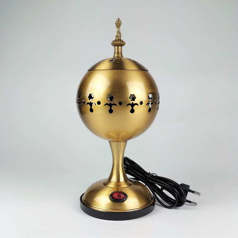 Electric metal Arabian incenser - incense burner - mabkhara for bakhoo ...