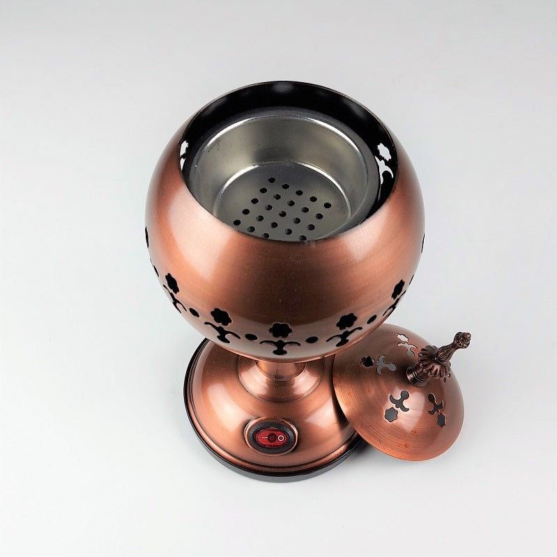 Electric metal Arabian incenser - incense burner - mabkhara for bakhoo ...
