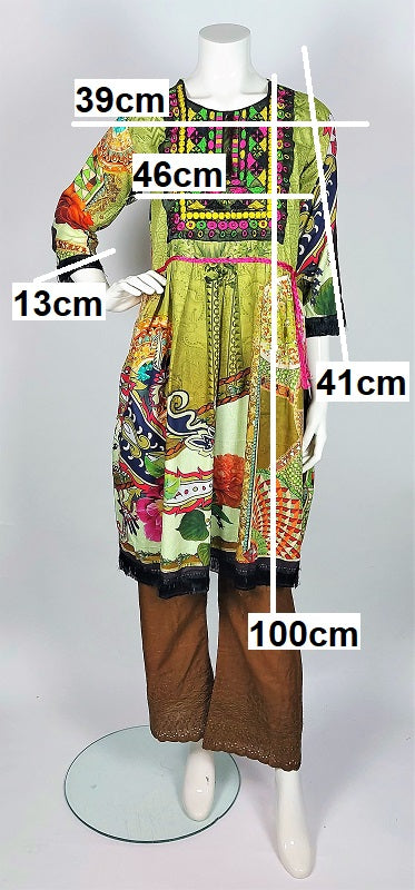 One of a kind Sindhi fashion ensemble set #14 – Woshoush Galerie & Trading
