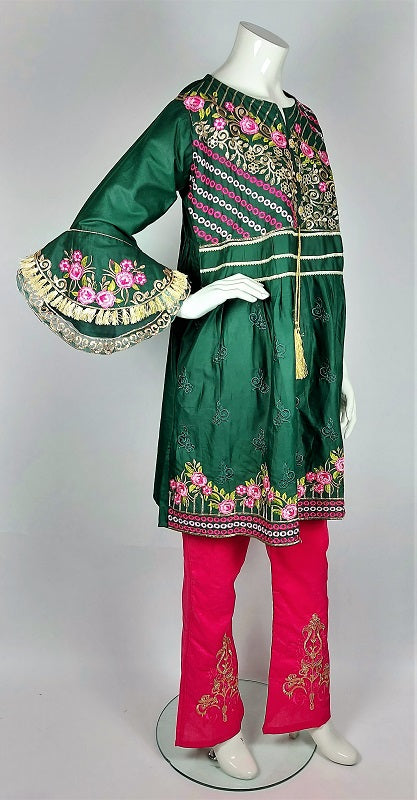 One of a kind Sindhi fashion ensemble set #18 – Woshoush Galerie & Trading