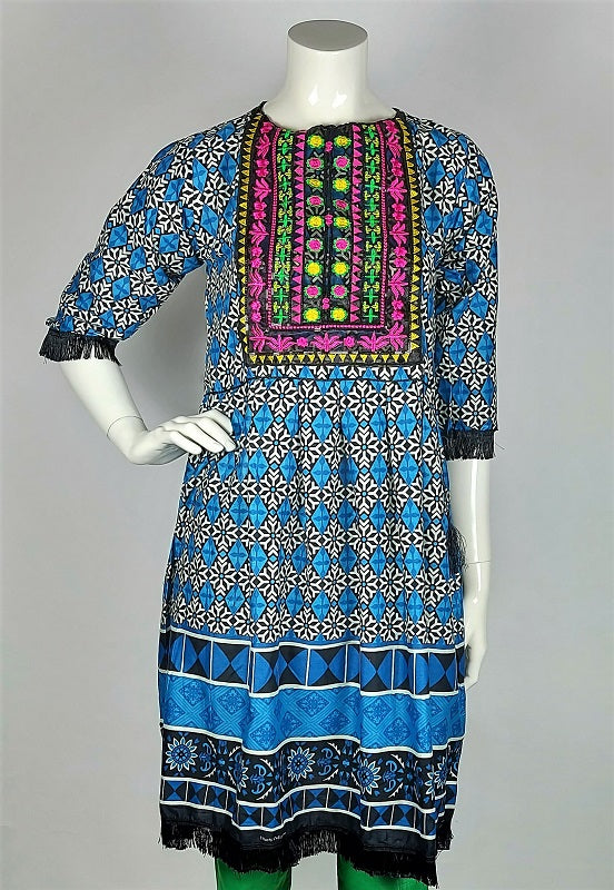 One of a kind Sindhi fashion ensemble set #20 – Woshoush Galerie & Trading
